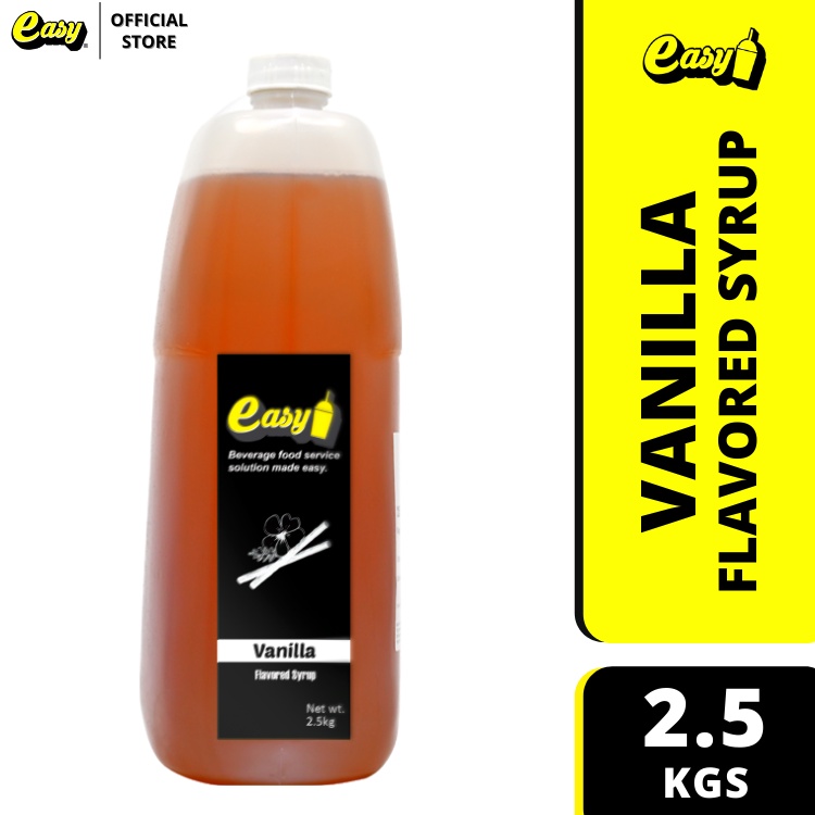 EASY BRAND Vanilla Syrup 2.5kg Shopee Philippines