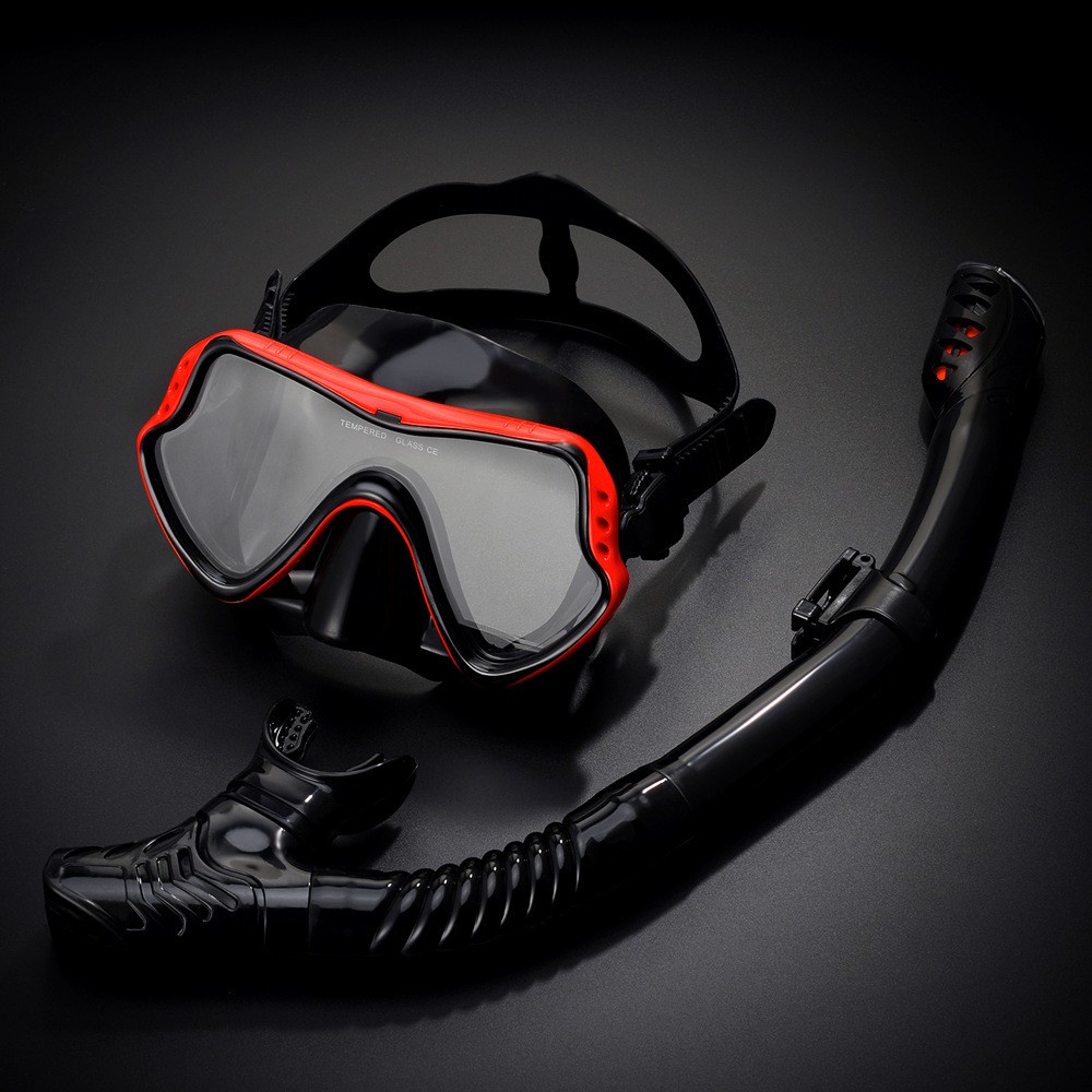 Scuba Diving Goggles Professional Tempered Glass Freediving Snorkeling