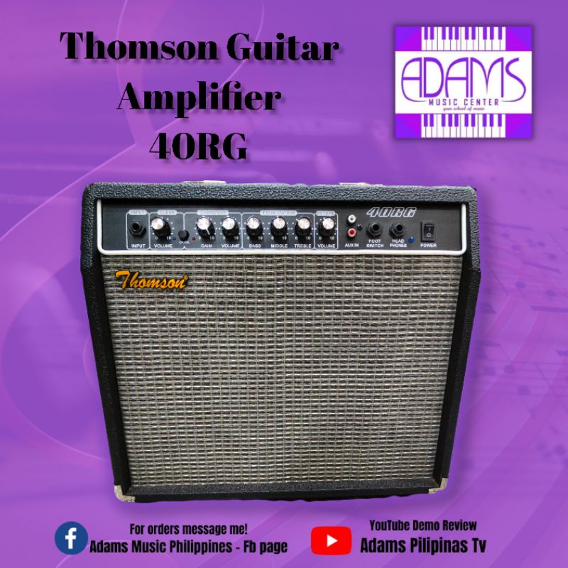 Thomson/Davis Amplifier 40RG Shopee Philippines
