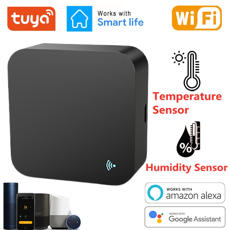 ☁Tuya Smart Wifi IR Remote Control with Temperature and Humidity Sensor