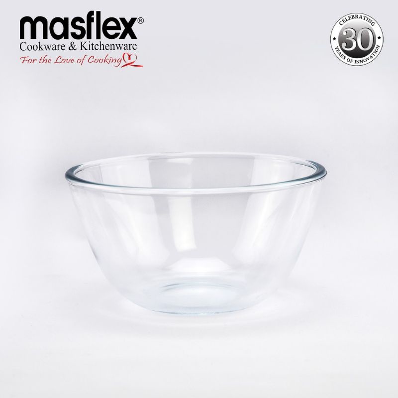 Masflex 17 cm Glass Mixing Bowl (1000Ml) FE17 Borosilicate Glass