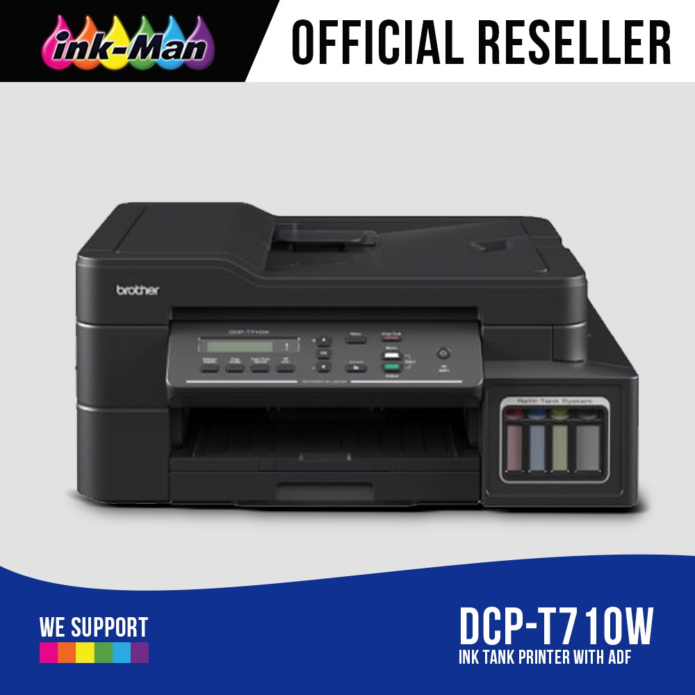 Brother DCPT710W Ink Tank Printer with ADF Shopee Philippines