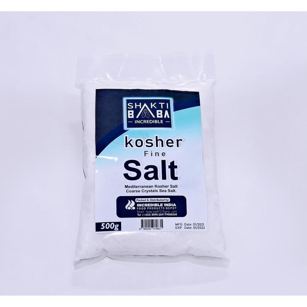 Kosher Fine Salt 500g Shopee Philippines