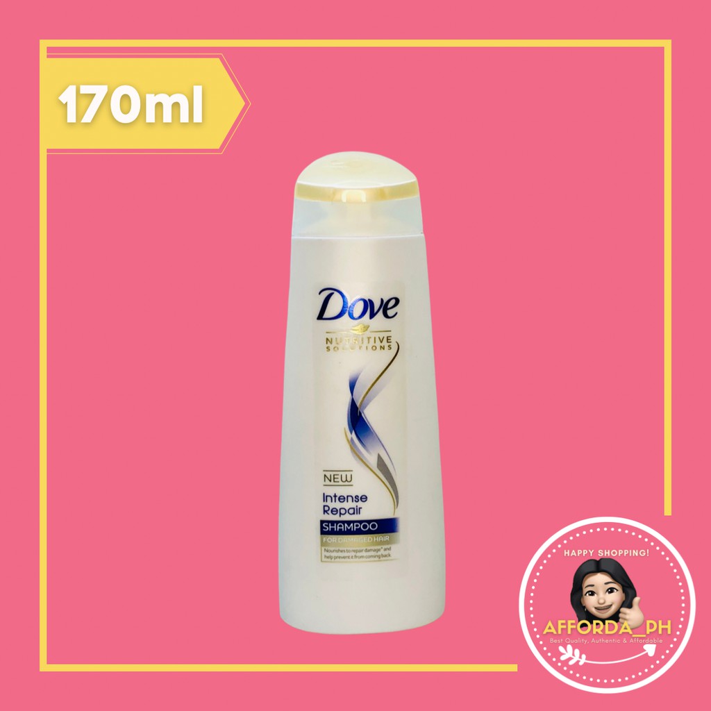 Dove Shampoo Intense Repair (170ml) Shopee Philippines