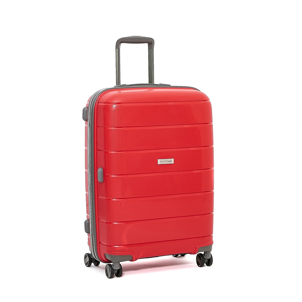 British Knight Bip952zt Red Medium 24" Luggage with TSA Lock Shopee