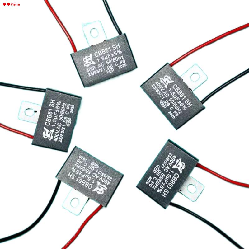 5pcs ELECTRIC FAN CAPACITOR WIRE TYPE Shopee Philippines