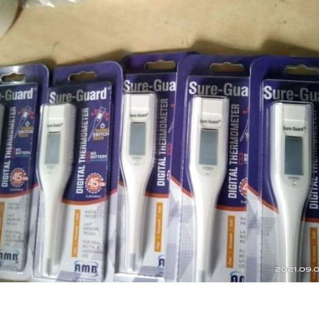 Digital thermometer (sure-,guard) | Shopee Philippines