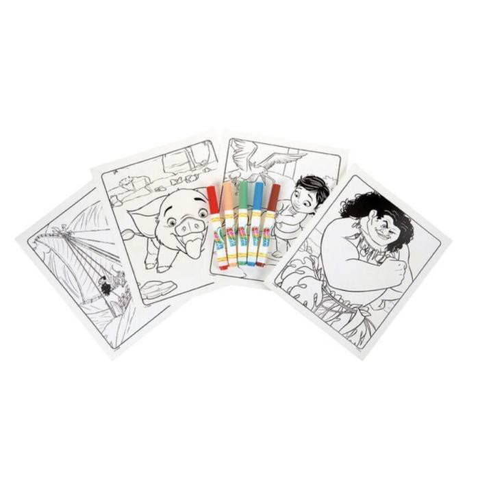 Selling Crayola Color Wonder Moana Coloring Book Set Shopee Philippines