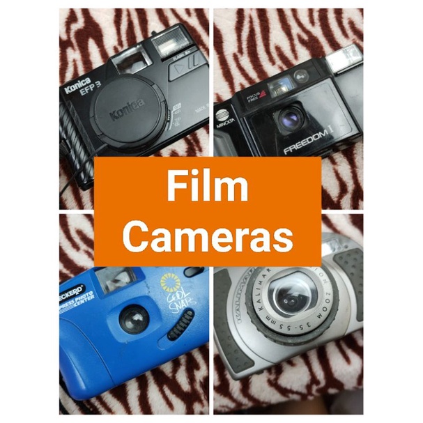 Film Cameras preloved camera vlogging digital used second hand sony
