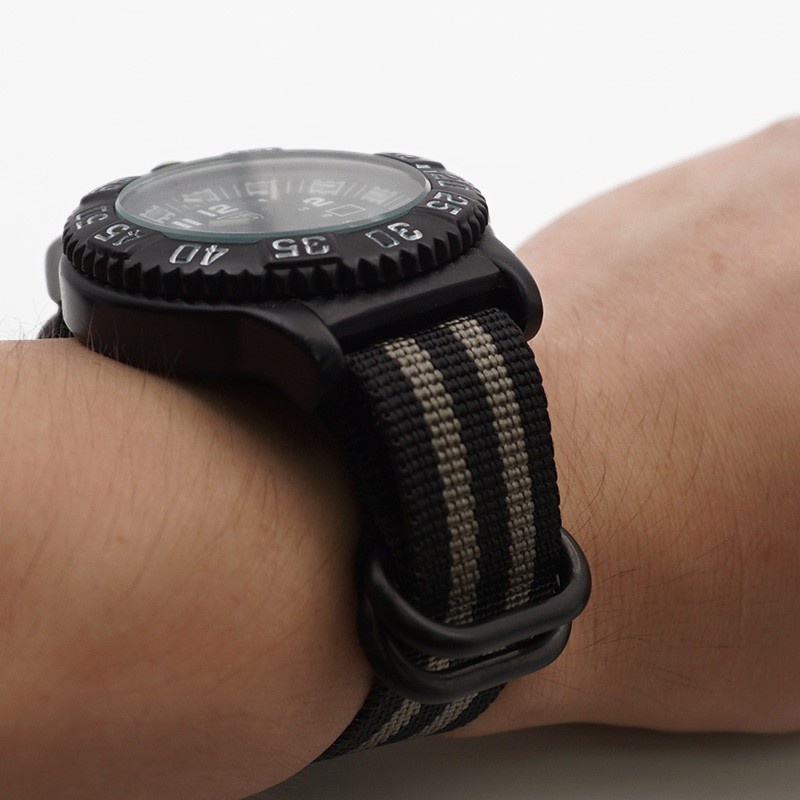good High Quality Heavy Sailcloth Watch Band 20mm 22mm Zulu Nato Nylon