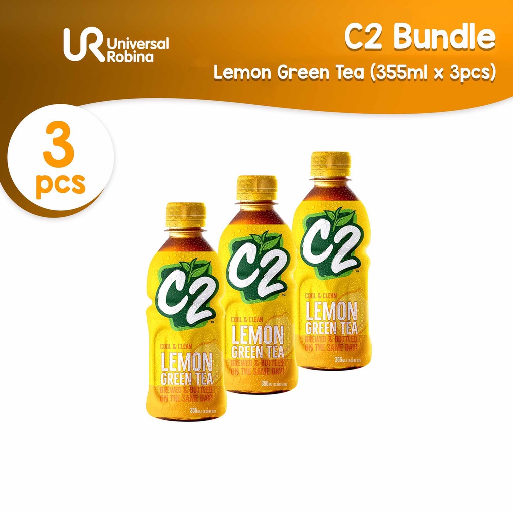 3 x C2 Lemon Green Tea (355ml) Shopee Philippines