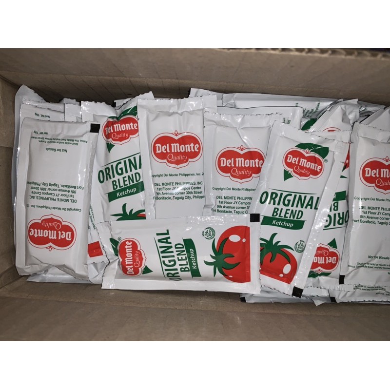 Del Monte Ketchup Sachet 10g 200pcs FEB 292024 expiry Shopee Philippines