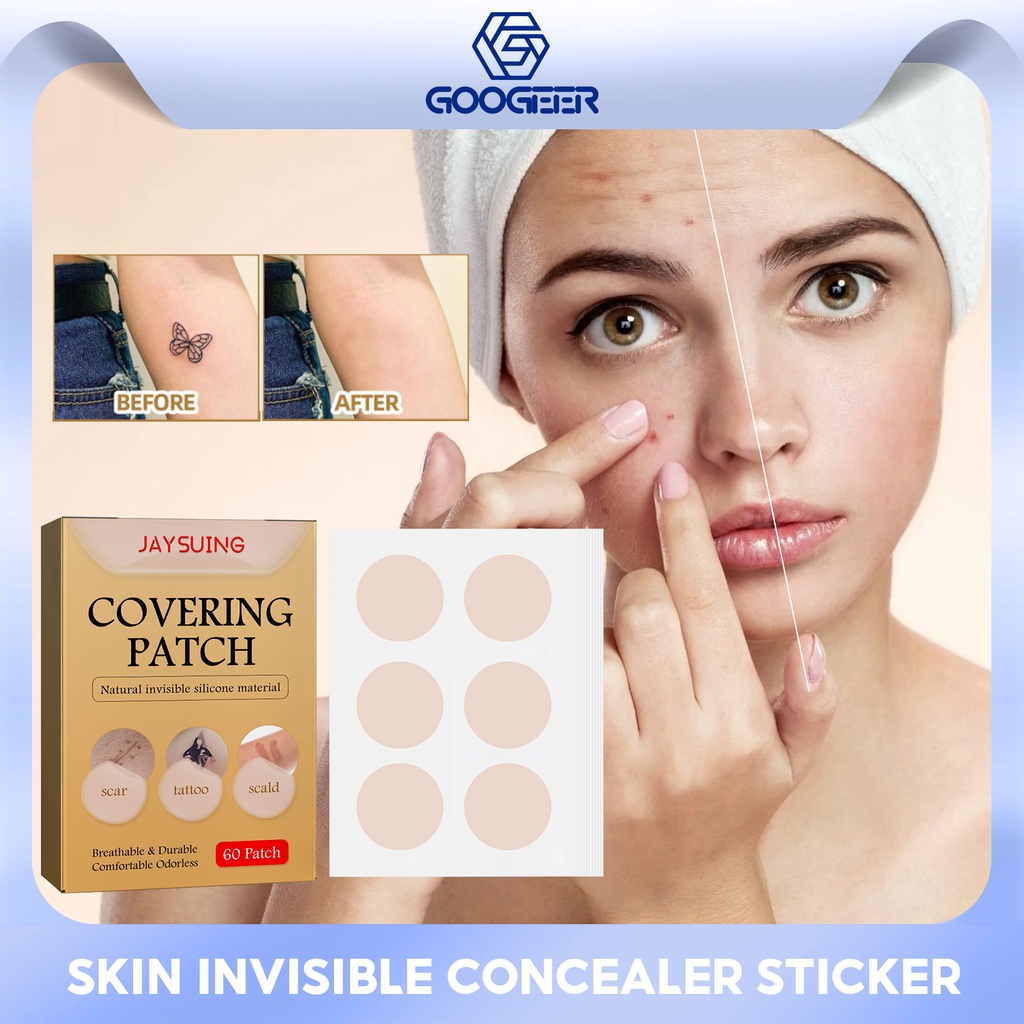 Jaysuing Skin Invisible Concealer Patch Breathable Tattoo Scar Cover