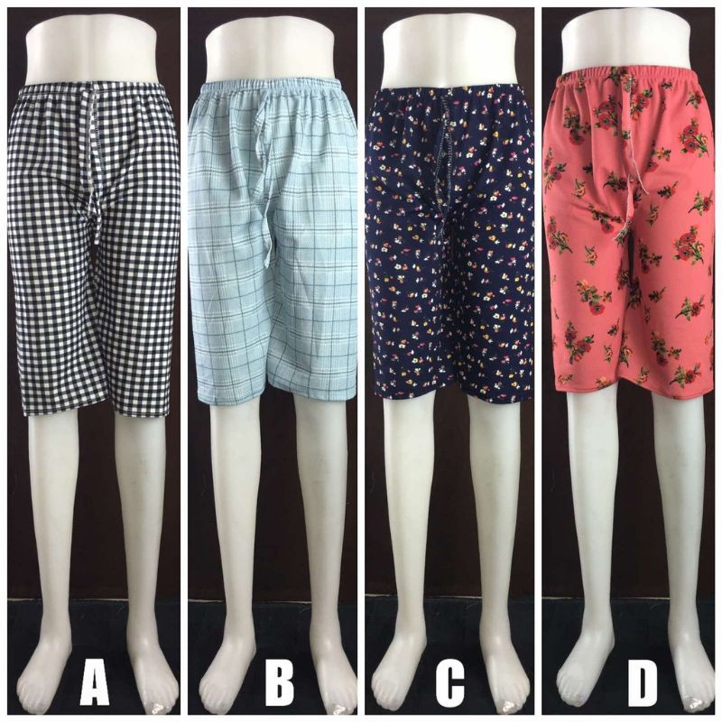 Isabella / Tokong Shorts for Women / Printed Comfy Long Short