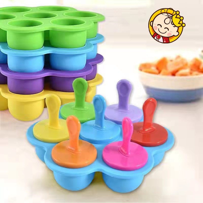 Baby Kingdom Baby Popsicle Molds Breastmilk Ice Pop Maker for Teething