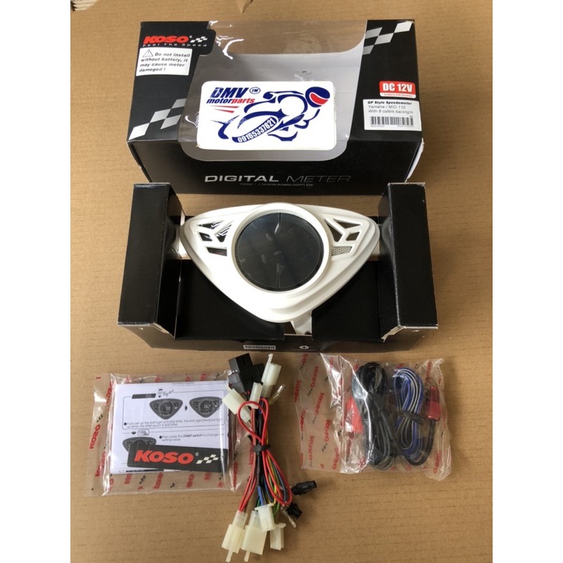 Koso Digital Speedometer 8 Colors Backlight for MIO SPORTY / AMORE Shopee Philippines