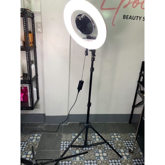 RING LIGHT RING LIGHT WHITE ELITE BARBER SALON SUPPLIES TOOLS Shopee