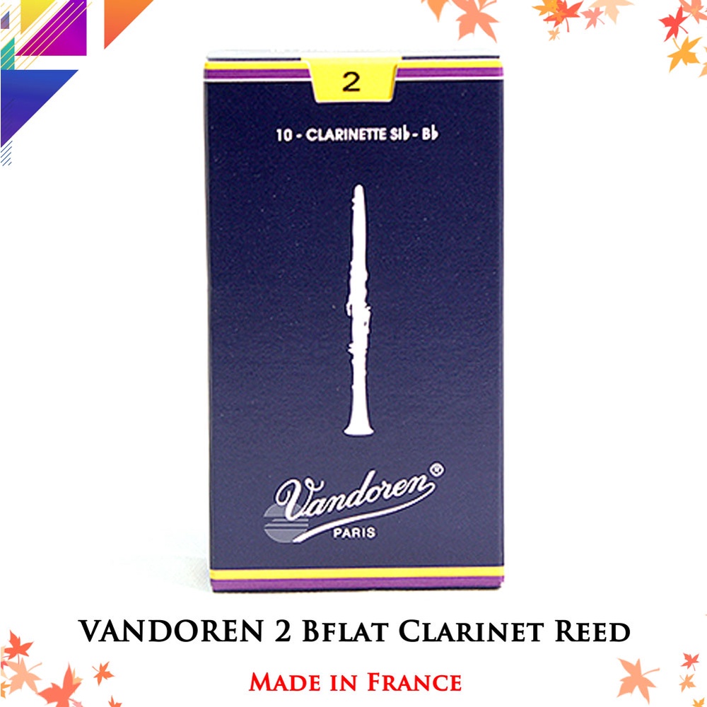 Vandoren Traditional 2 Bb Reed (10pc/Box) Shopee Philippines