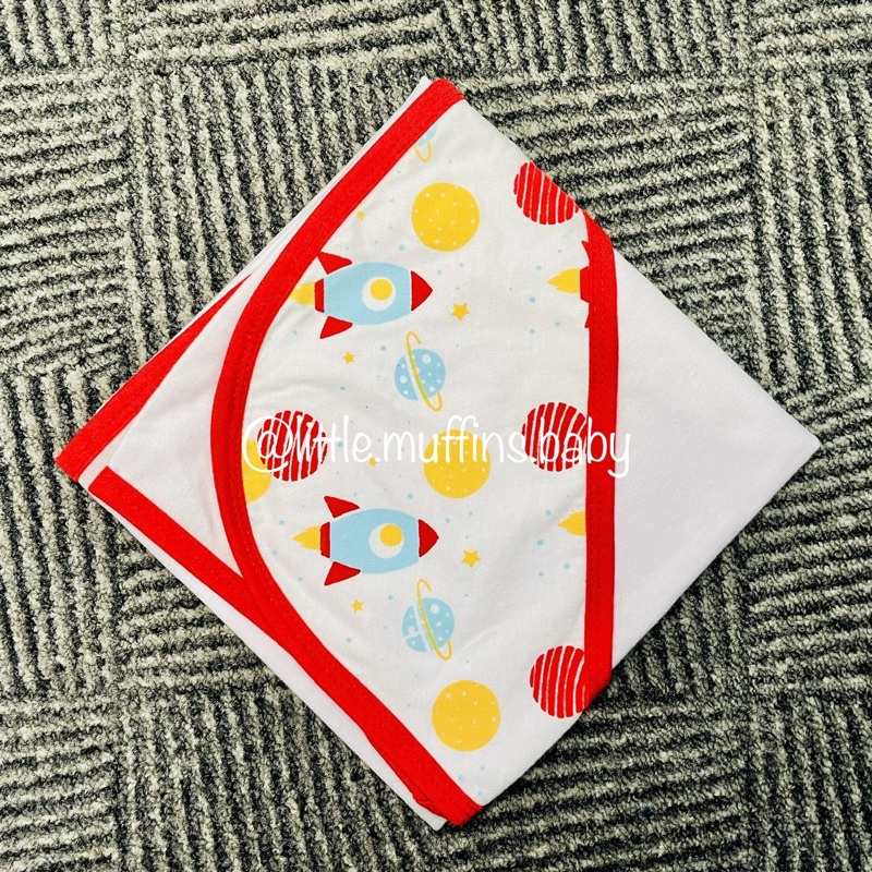 little muffins Cotton Newborn Receiving Blankets 30” by 24” (Baby Wrap