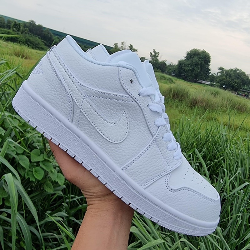 AIR JORDAN 1 LOW (TRIPLE WHITE) Shopee Philippines