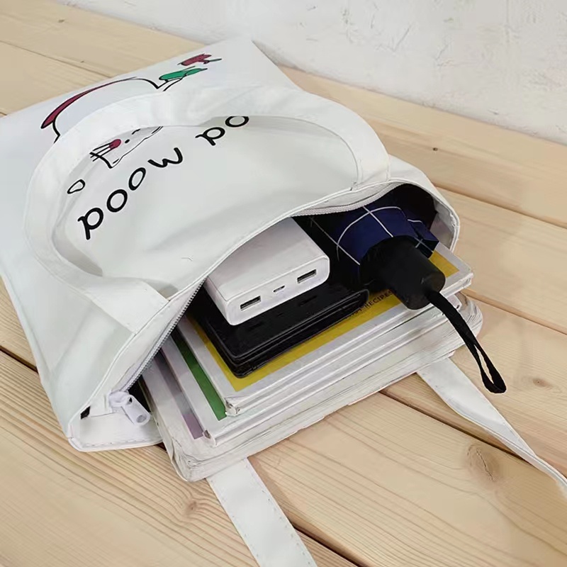 Korean Tote Bag Shoulder Bag Canvas Hand Bag Shopee Philippines