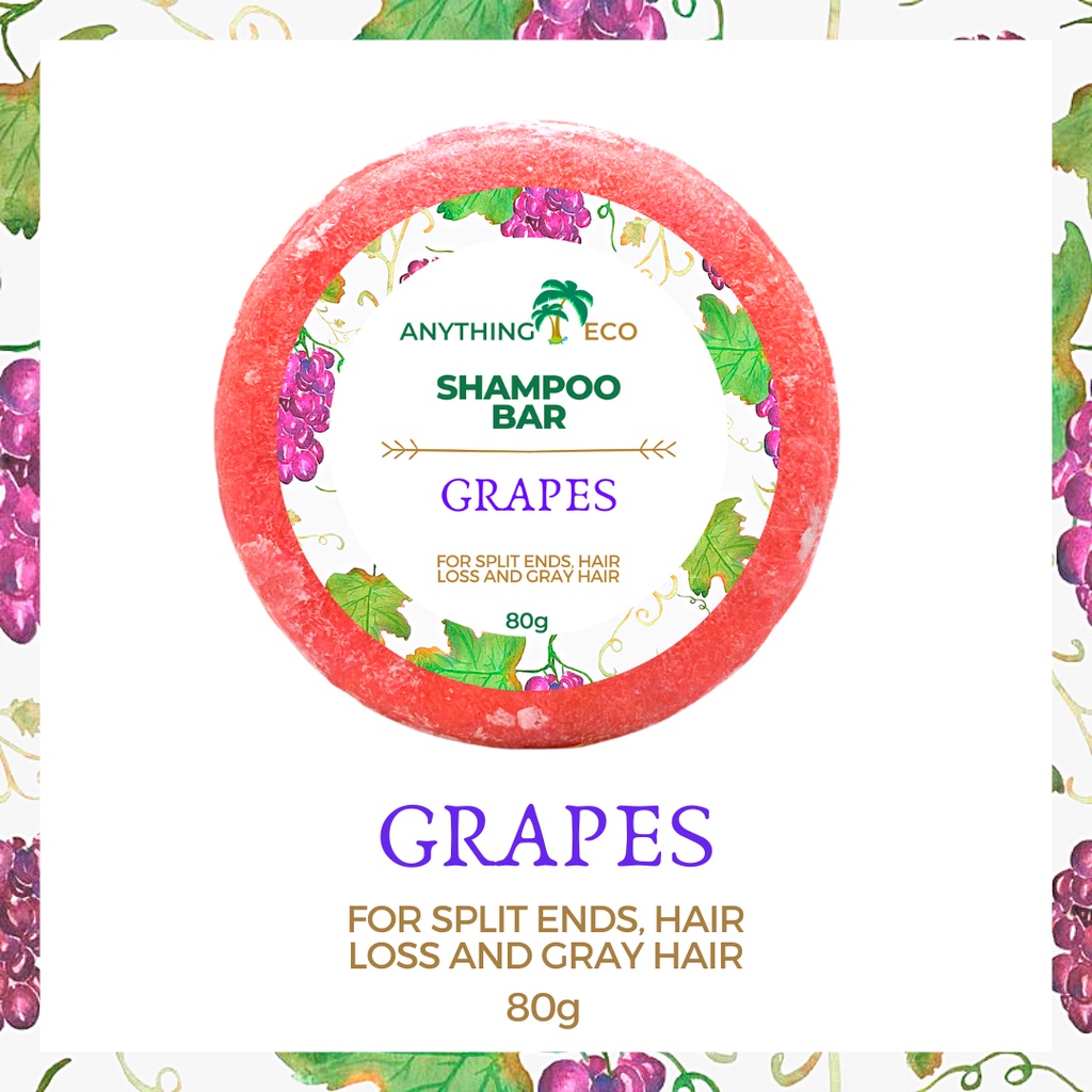 GRAPES FOR HAIR GROWTH & PREVENTS HAIR LOSS (All Natural Organic