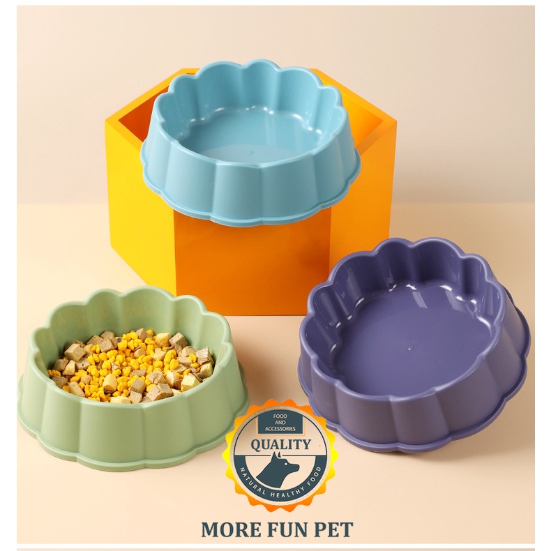 Dog Cat Bowls Travel Footprint Feeding Feeder Water Plastic Bowl For Pet Dog Cats Puppy Food