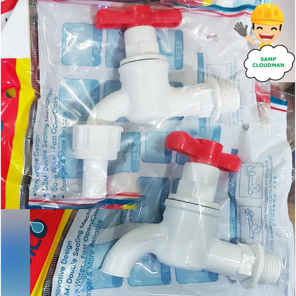 Lamco PVC Faucets Plain or Hose Bibb / Plastic Faucet / Disposable