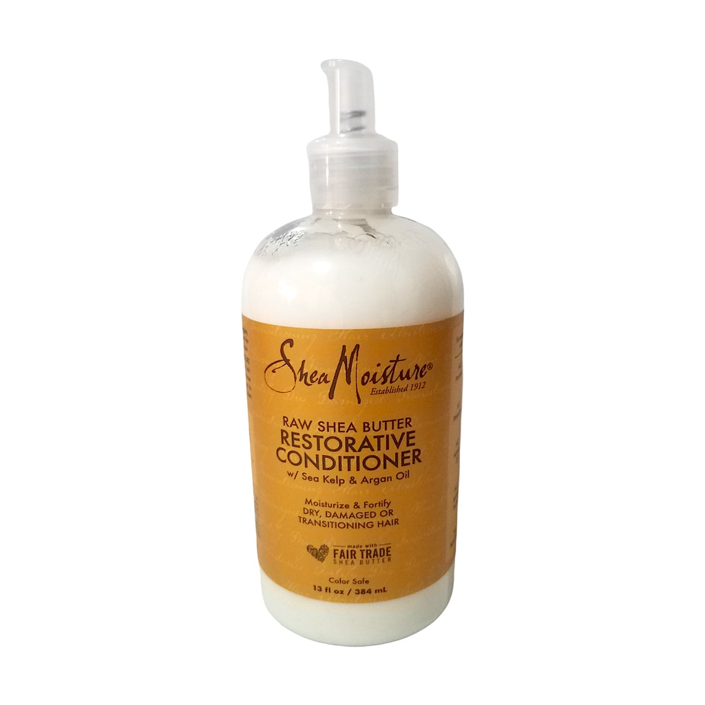 SheaMoisture Raw Shea Butter Moisture Restorative Conditioner 384ml (From USA) Shopee Philippines