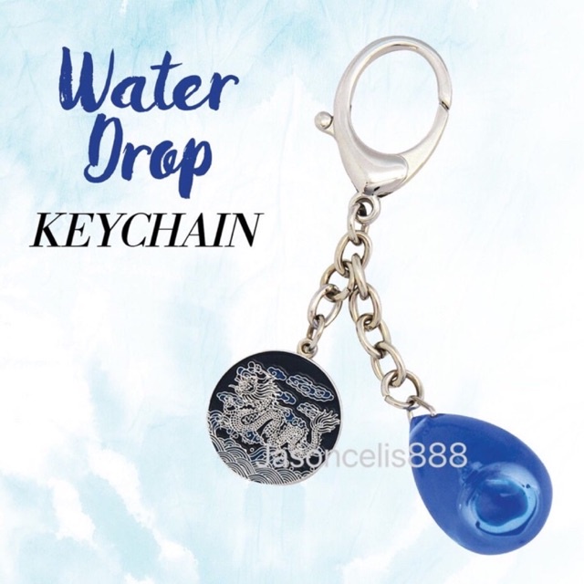 Fengshui Water Droplet Keychain Shopee Philippines