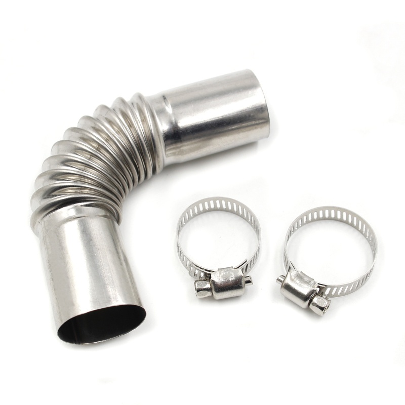 AOTO Car Boat Exhaust Tube Connector Elbow Pipe AirDiesel Parking