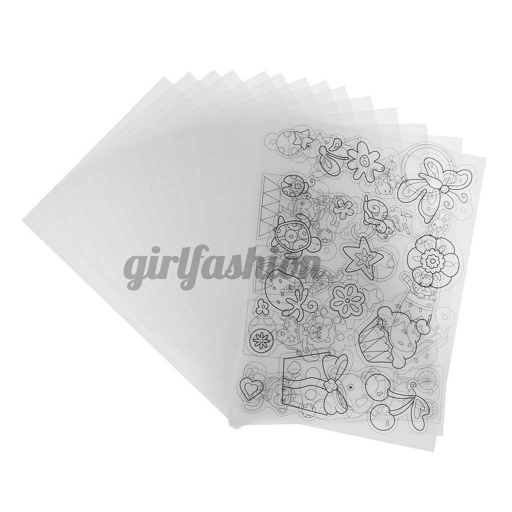 Heat Shrink Plastic Sheets Kit Shrinky Art Paper Hole Punch Keychains