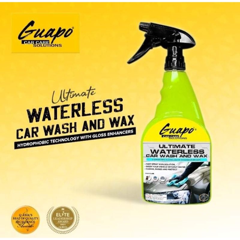 Guapo Car Care Waterless Car and Motor Wash and Wax / Waterless Car