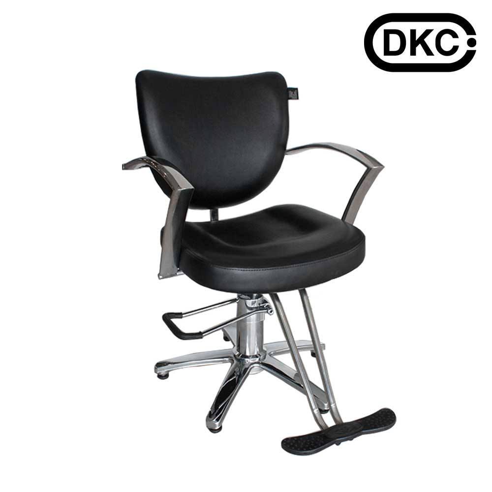 DKC Carmen Hydraulic Chair Perfect for Salons and Parlors (Black