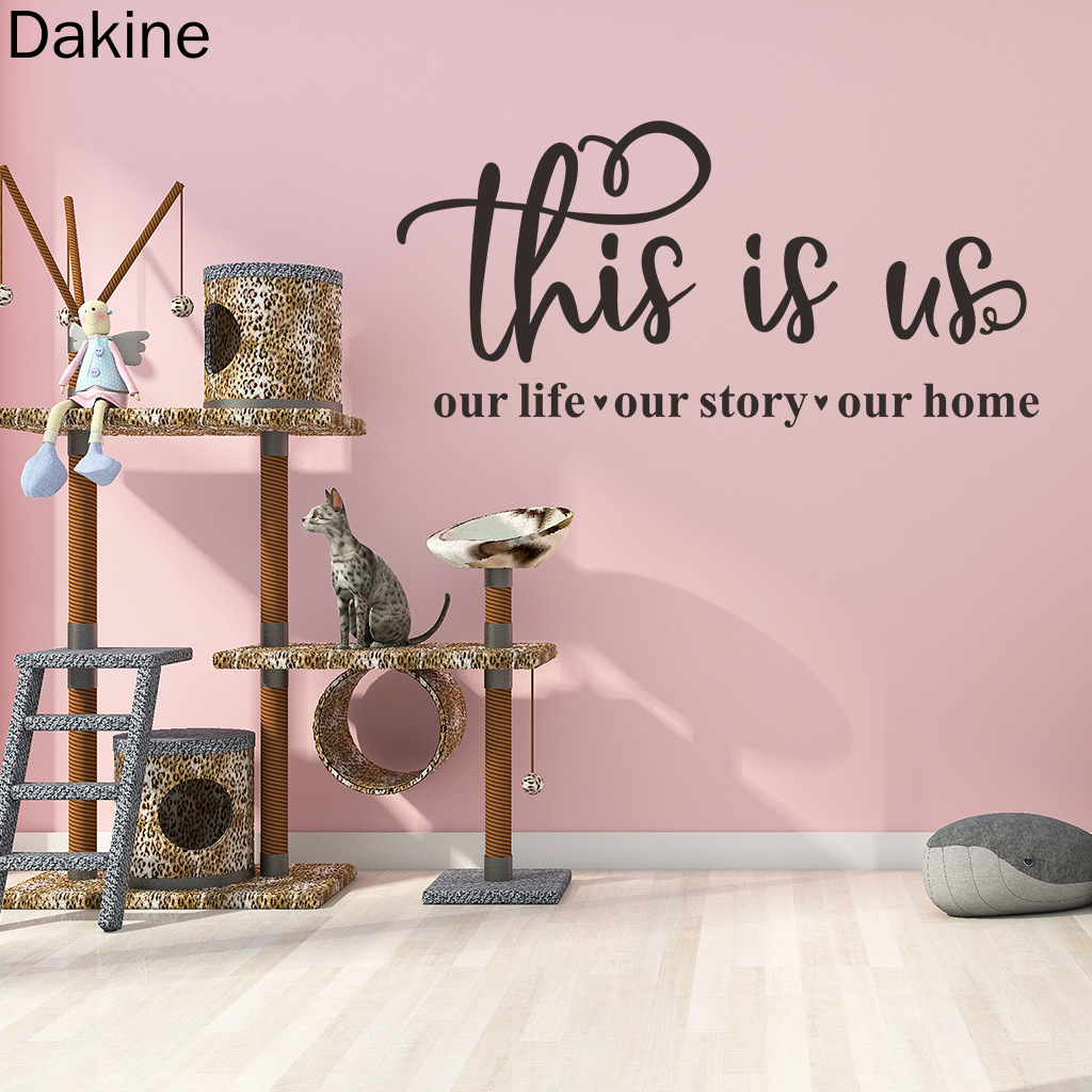 Dakine This is Us Vinyl Wall Decals Lettering Quotes Printable Wall Art