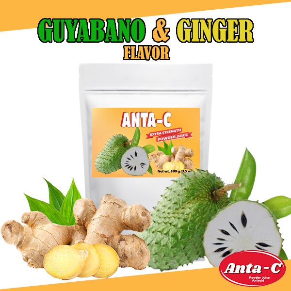 Anta C Guyabano & Ginger 200g Acidity Acid Reflux Gerd Sour