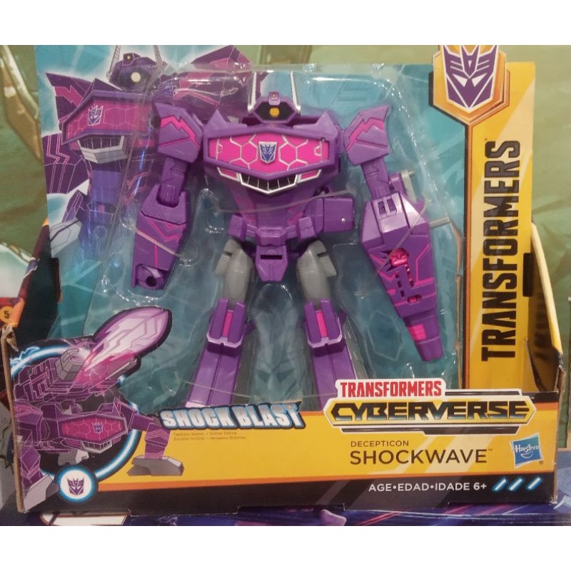 Transformers Cyberverse Ultra Class (SHOCKWAVE) Shopee Philippines