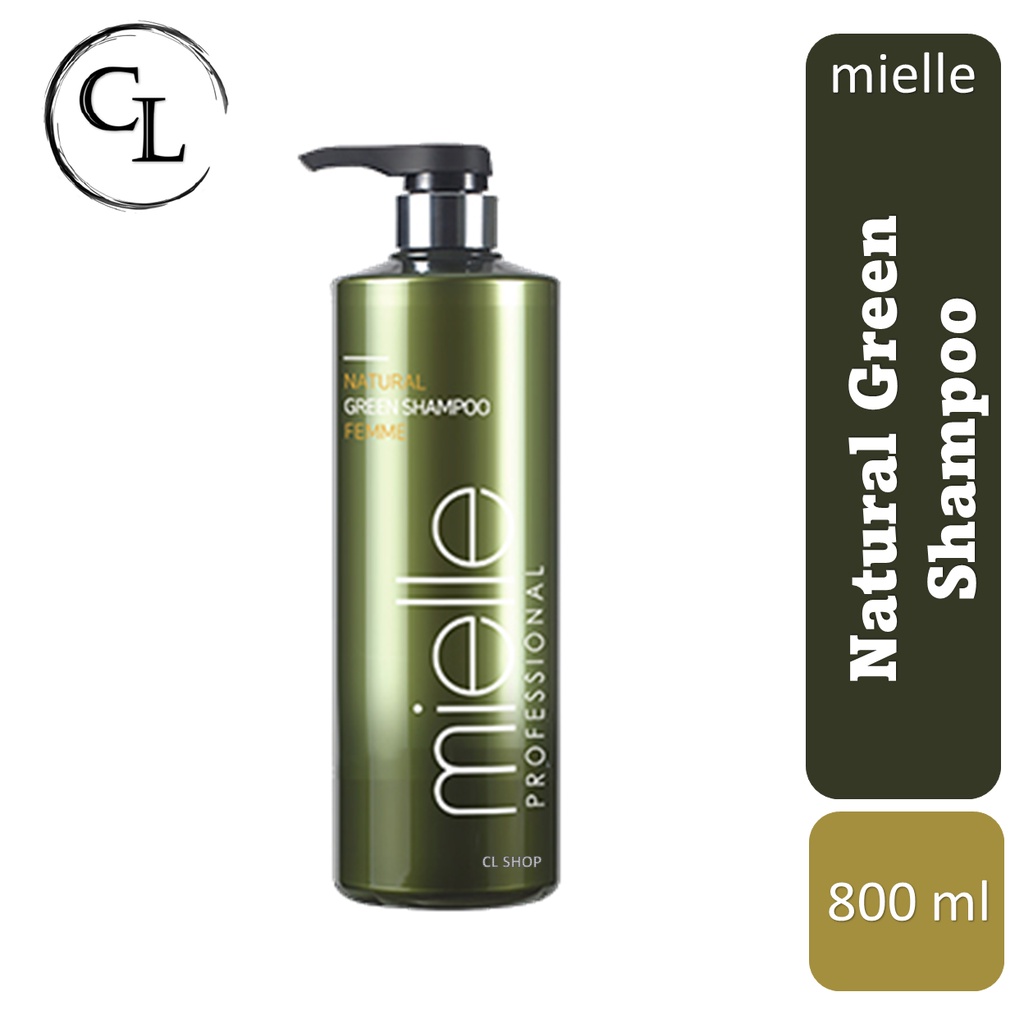 MIELLE Professional Natural Green Shampoo Seborrheic ScalpNEW