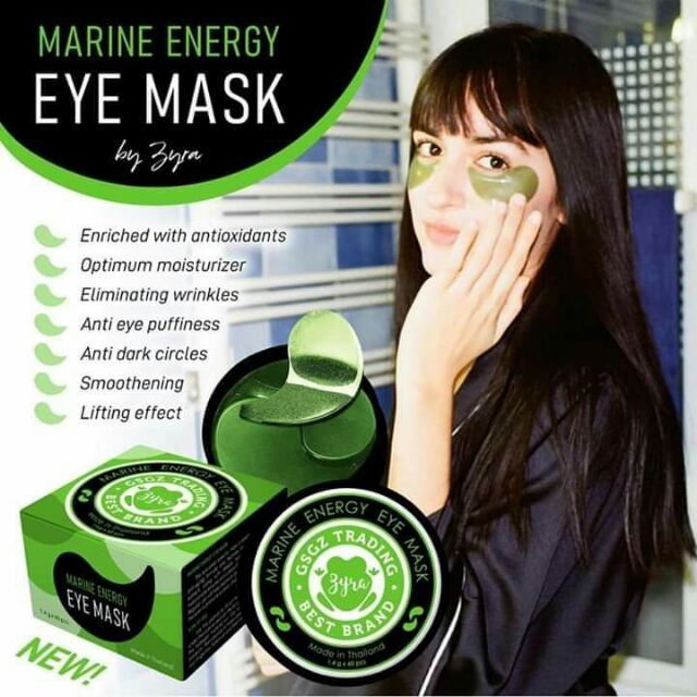 Authentic Marine Energy Eye Mask by Zyra GSGZ Trading Shopee Philippines