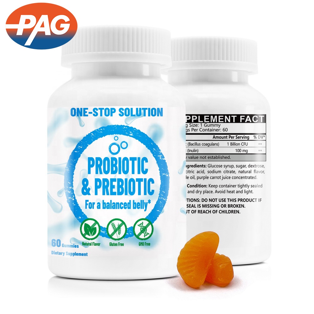 Daily Supplement For Balanced Belly Slimming Gummy Pectin Fiber