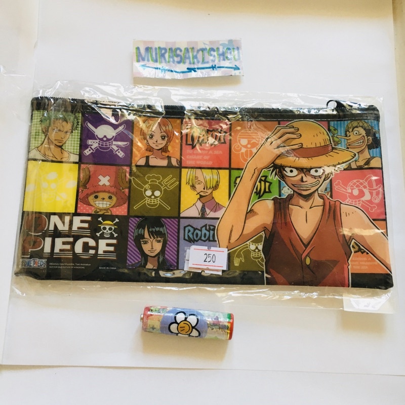 [OP] One piece anime merch/ merchandise Mugiwara crew pencil case
