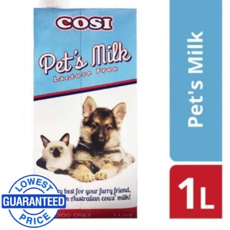 milk container COSI Pet's Milk 1Liter (LactoseFree) Shopee Philippines