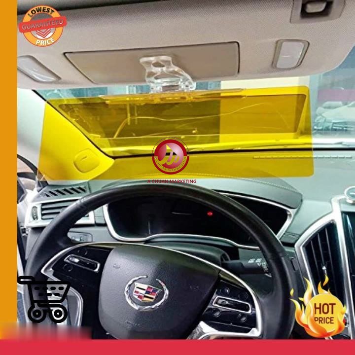 HD Vision Visor Car Driving AntiGlaring Sun Visor Board Day and Night