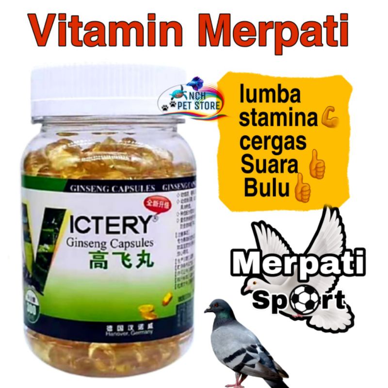 Pigeon Vitamins For Rajin, Healthy, Beautiful Sound, Beautiful Feather