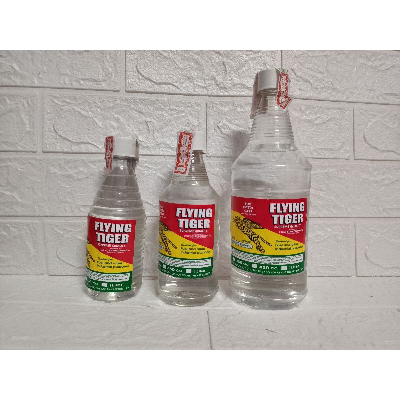 DENATURED ALCOHOL FLYING TIGER 350 450cc Shopee Philippines