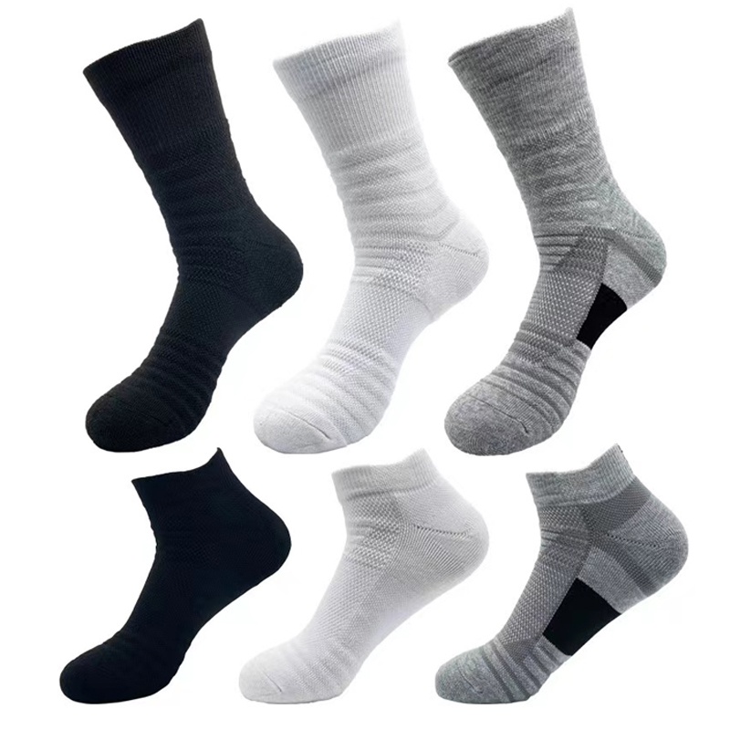 Premium Sports Socks for men Running Basketball Football Cyclin