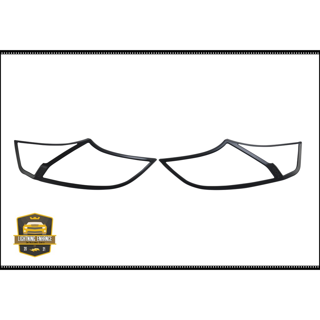 20112019 HYUNDAI EON Tail Light Cover (Black / Chrome) Shopee