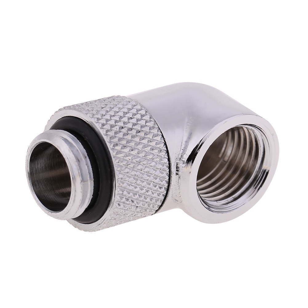 G1/4 Thread 90 Degree Fitting Adapter Rotary Fitting Water Cooled