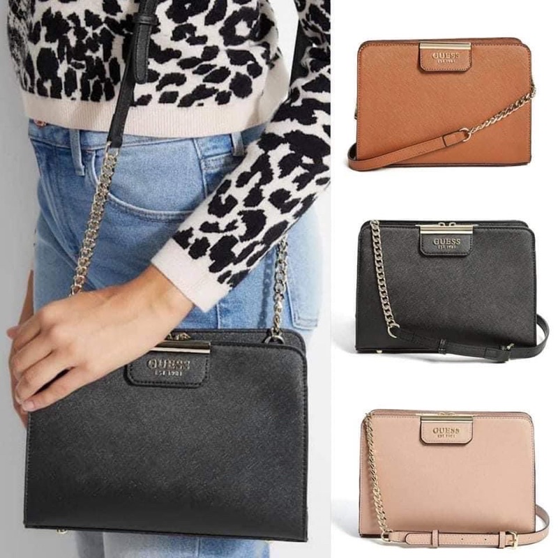 G. Abby Top Zip Crossbody Shopee Philippines