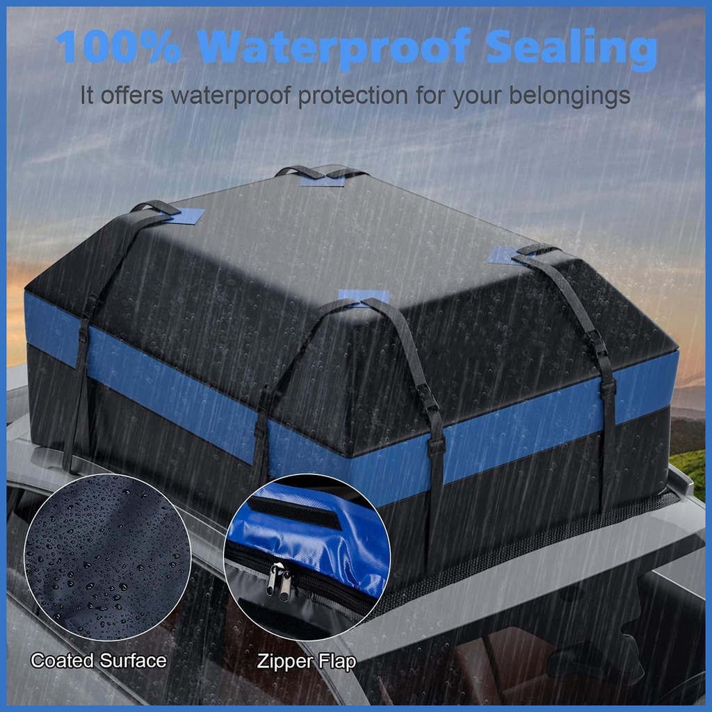 Roof Cargo Bag Rooftop Cargo Bag for Cars Car Roof Bag Rooftop Cargo